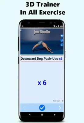 Home Workout - No Equipment - Lose Weight Trainer android App screenshot 4