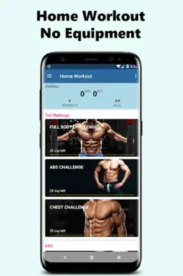 Home Workout - No Equipment - Lose Weight Trainer android App screenshot 7